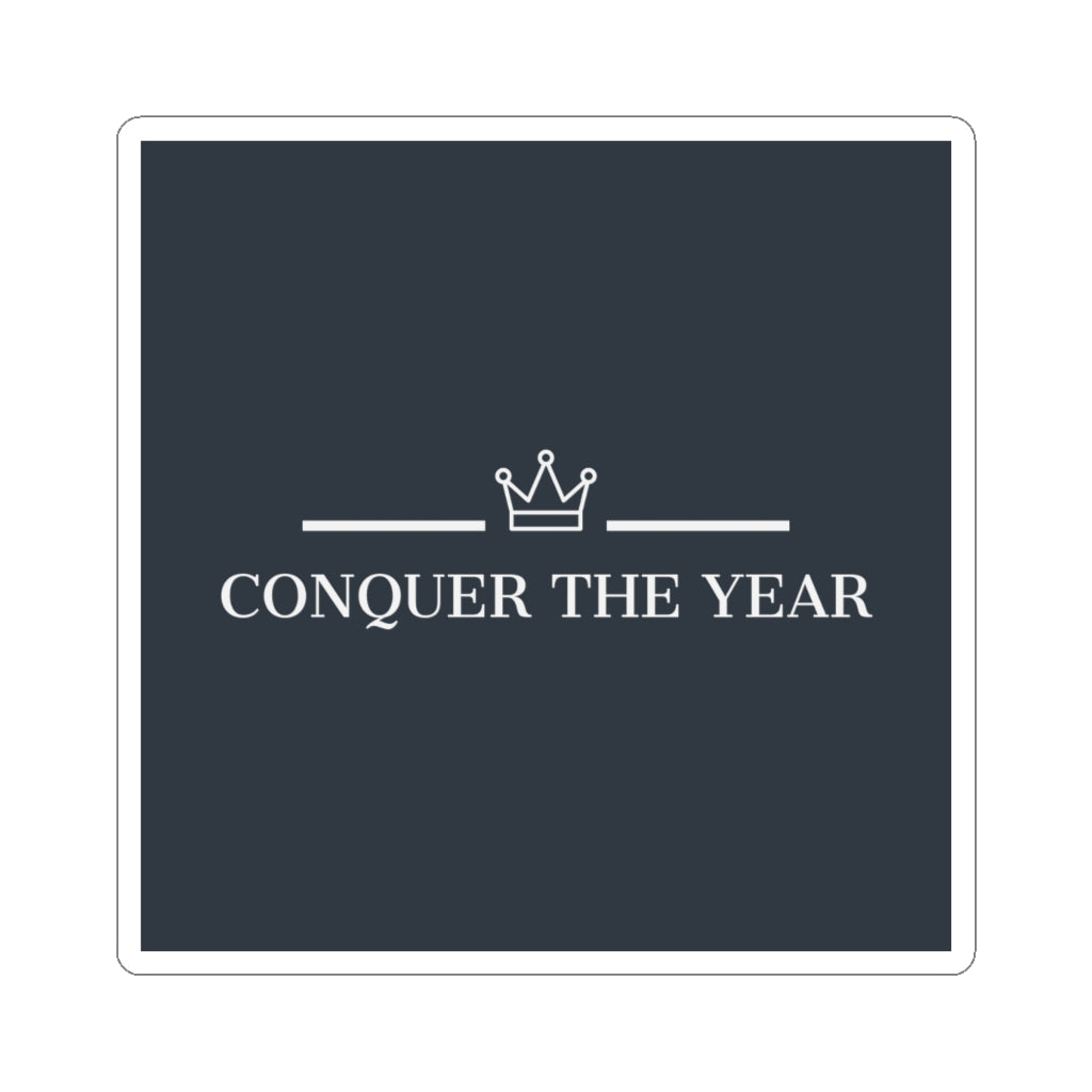 CONQUER THE YEAR Stickers